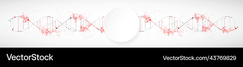Science template abstract background with a 3d Science template abstract background with a 3d vector image