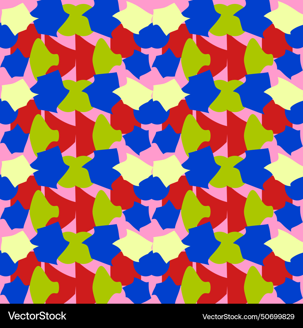 Seamless abstract pattern with contrasting spots Vector Image