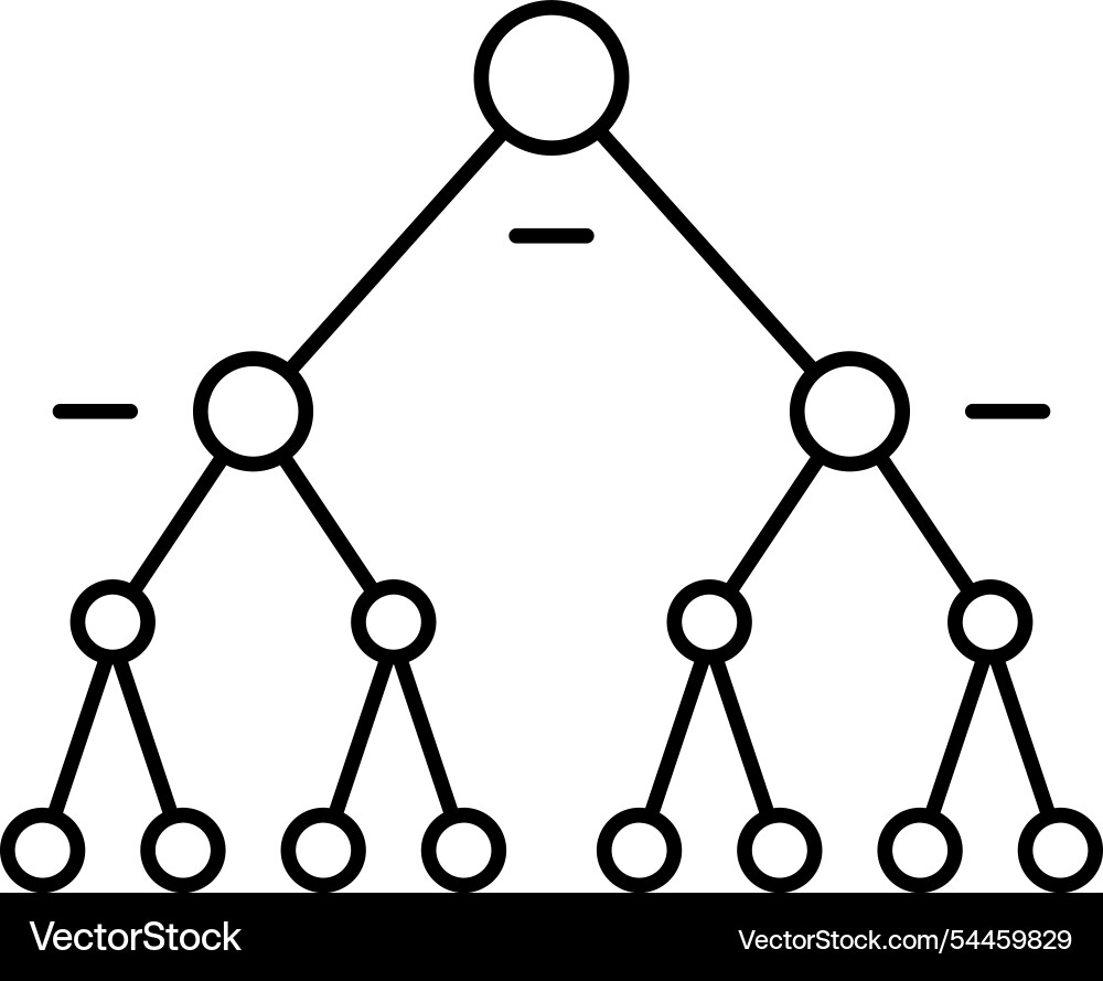 Unterstützung Maschine svm algorithm line icon Unterstützung Maschine svm algorithm line icon vektorbild