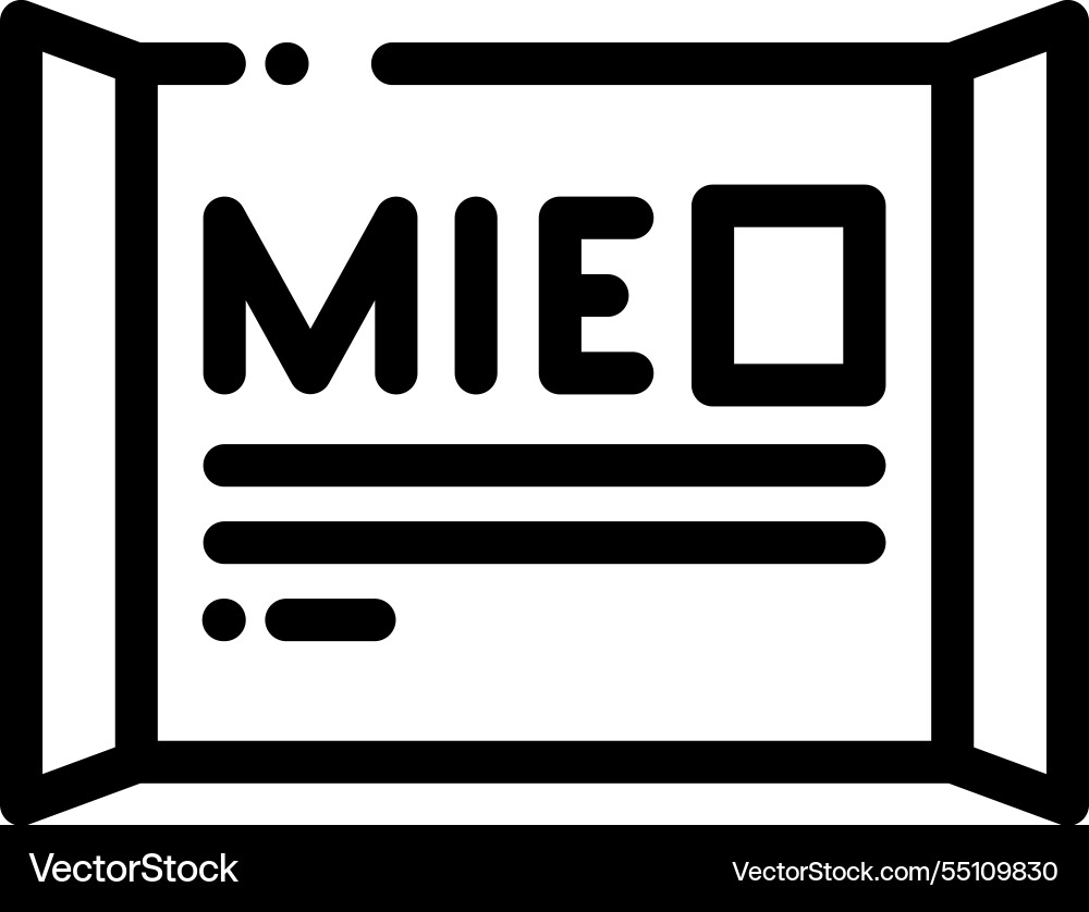 Migration icon thin linear style design isolated Migration icon thin linear style design isolated vector image