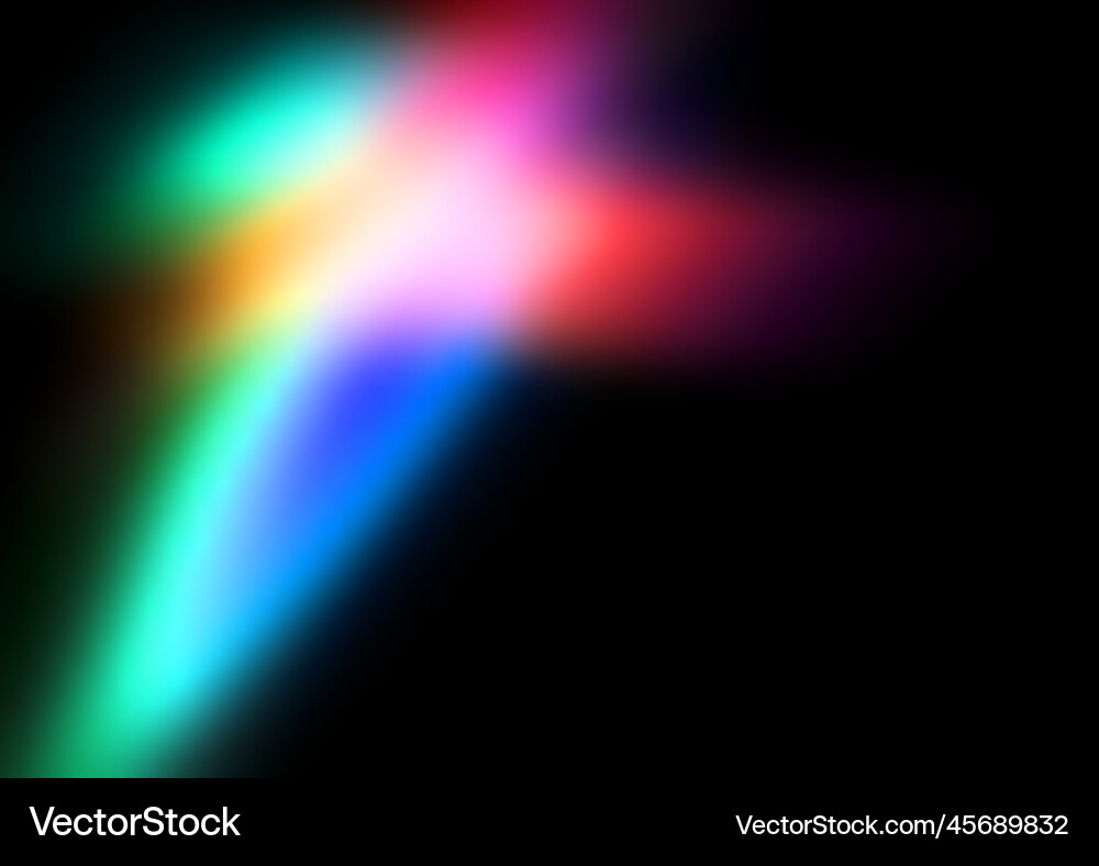 Colorful Gradient Mesh Abstract Background vector image