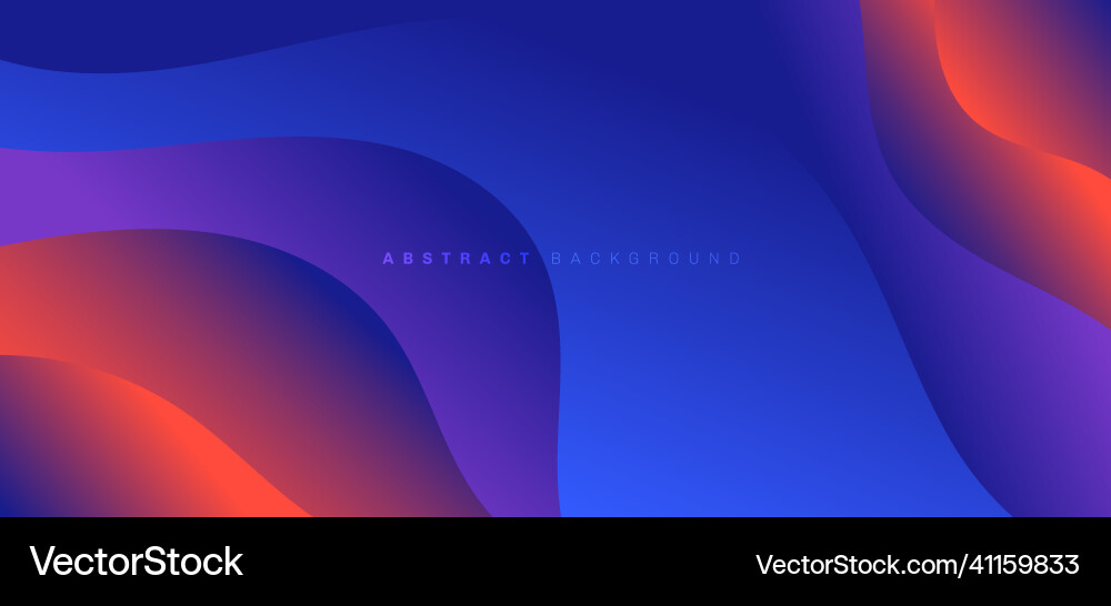 Banner web template abstract neon color dynamic Banner web template abstract neon color dynamic vector image