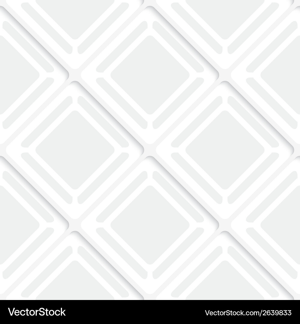Diagonal gray squares and frames pattern Vector Image