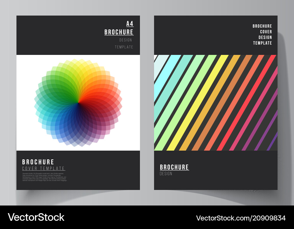 The layout of a4 format The layout of a4 format vector image
