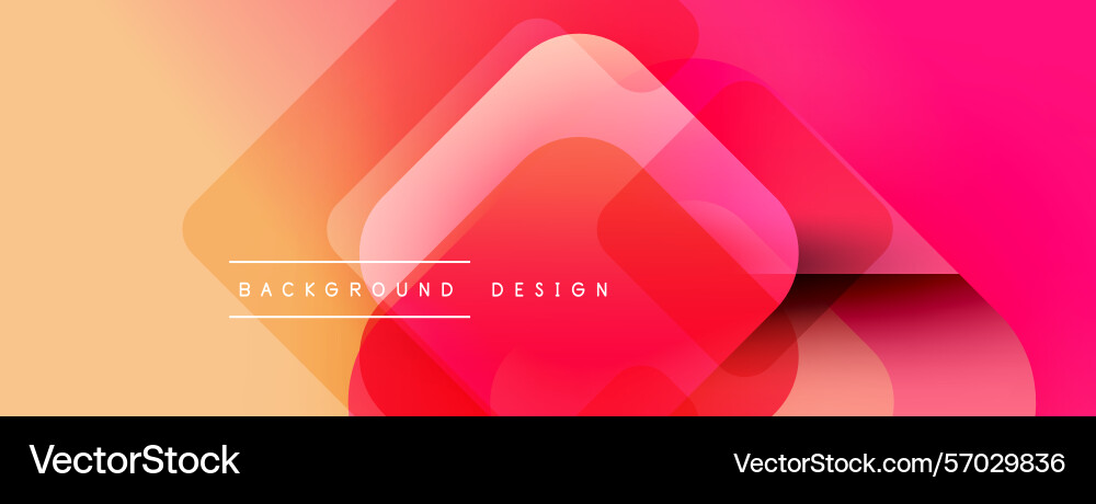 Abstract gradient background overlapping squares Abstract gradient background overlapping squares vector image