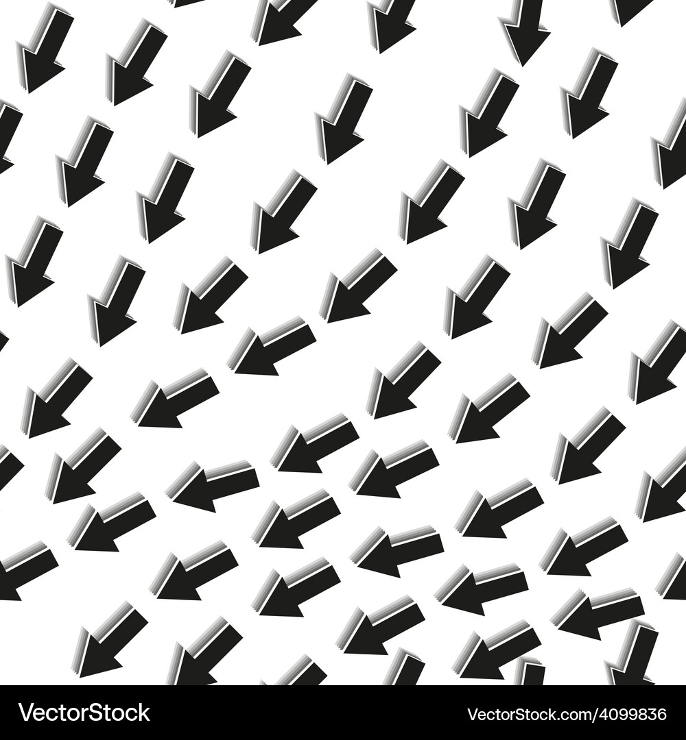 Seamless arrow pattern Vector Image
