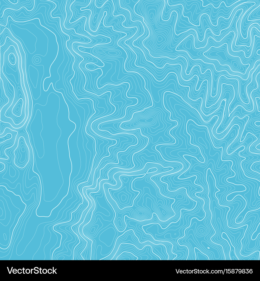 Topographic map background with space for copy vector image