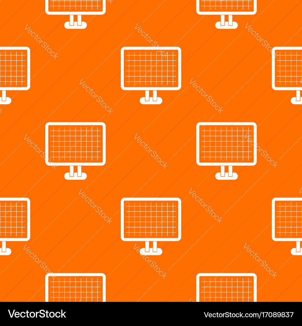 Computer monitor pattern seamless Vector Image