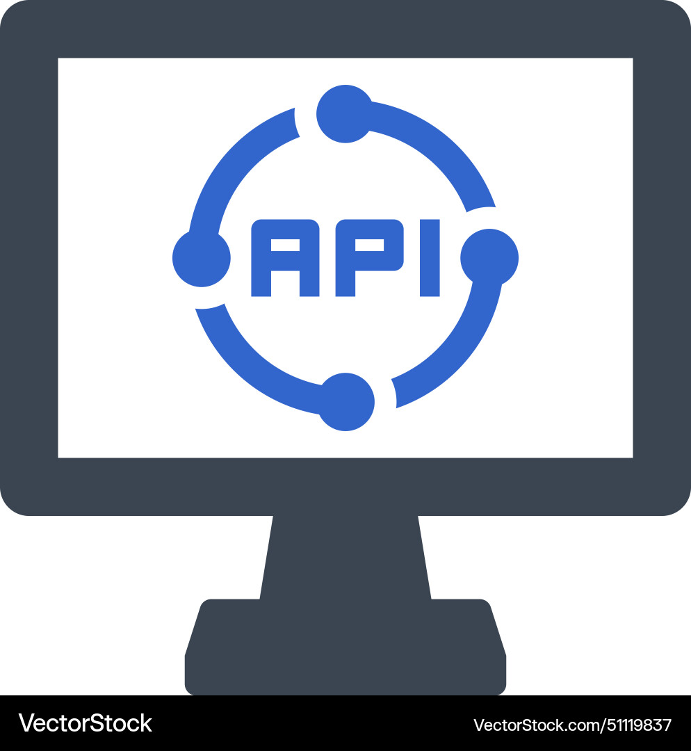 Computer software icon Vector Image