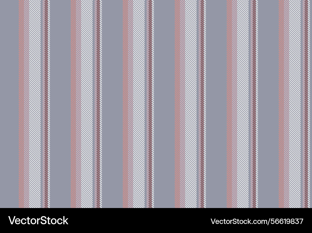 Elegant vertical striped pattern in soft mauve vector image