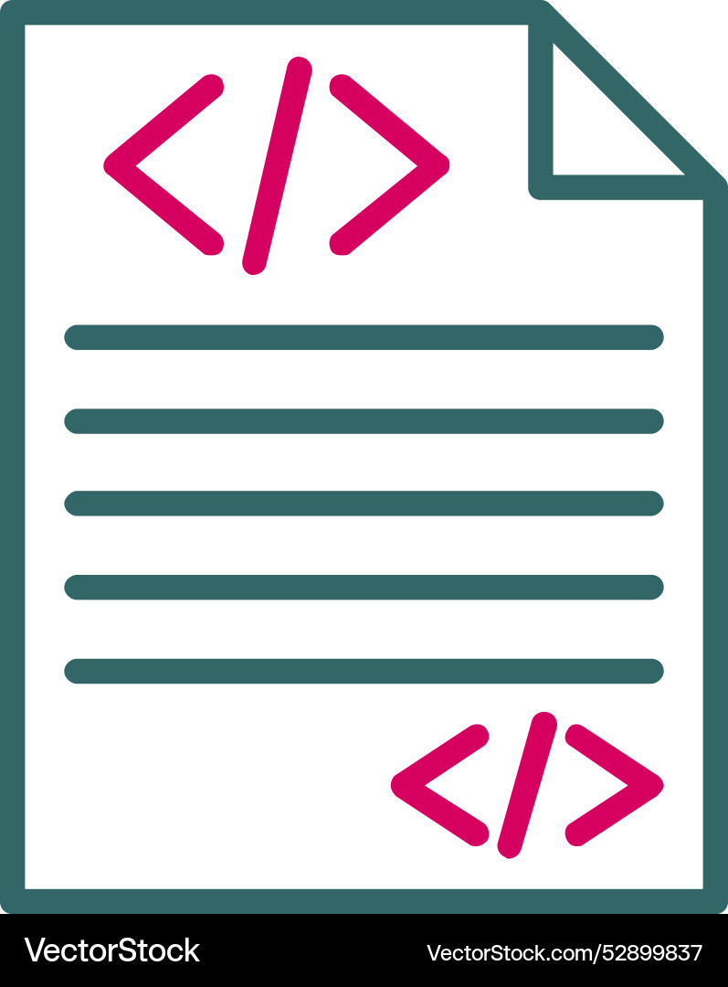 Html icon design Vector Image