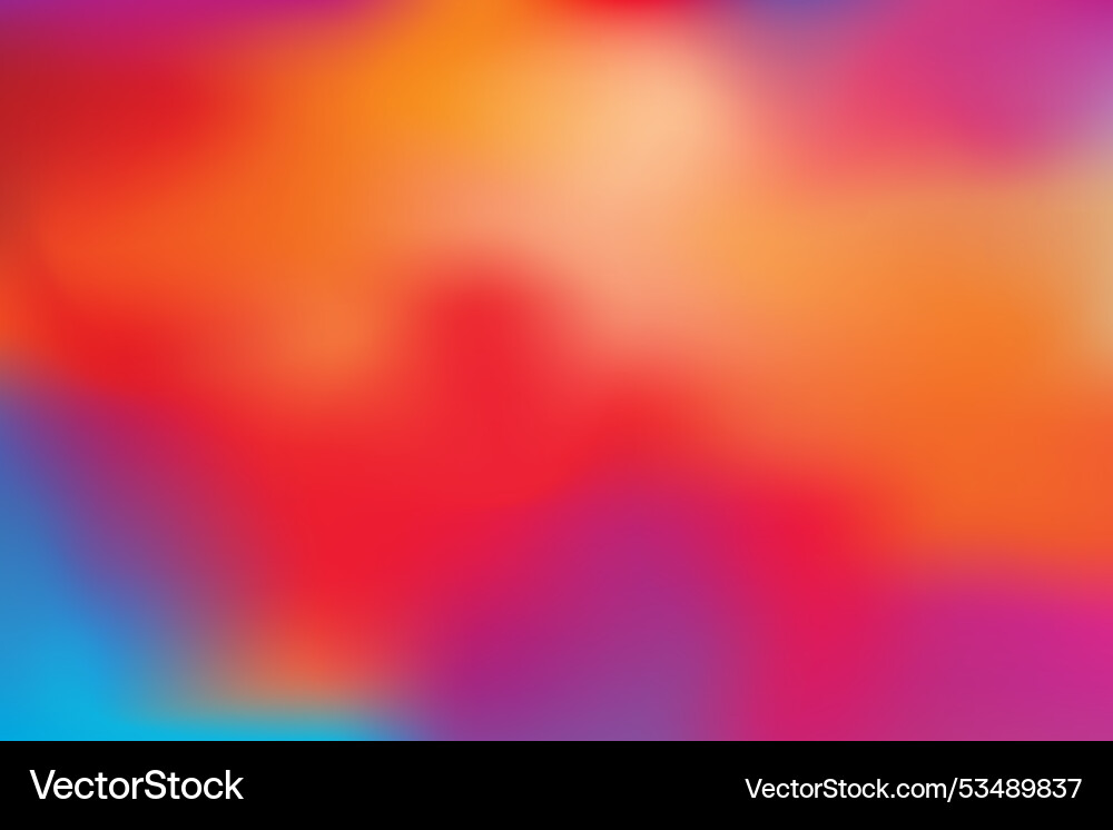 Multiple vivid vibrant color gradient texture Vector Image