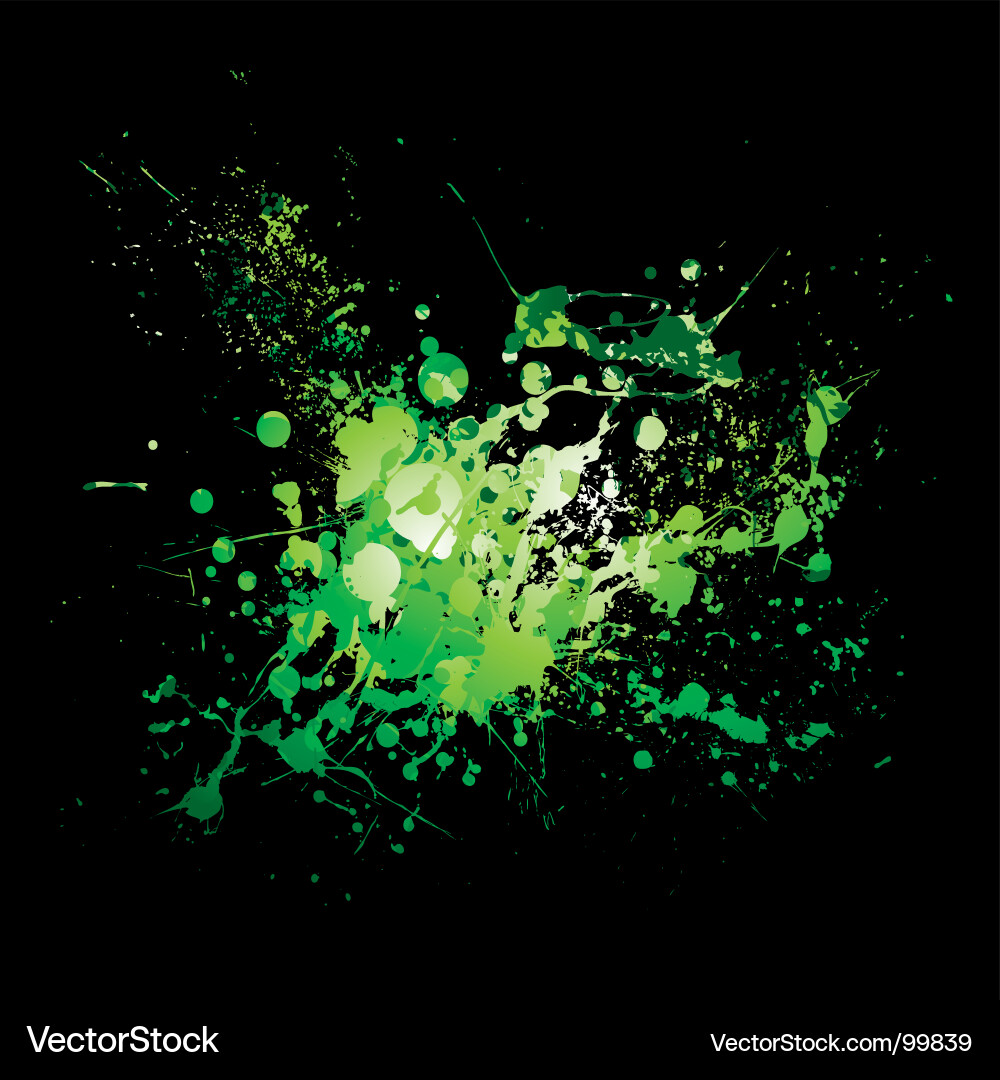 Abstract Ink Splatter Background vector image