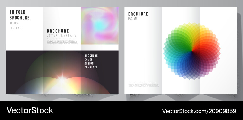 Minimal of editable layout vector image