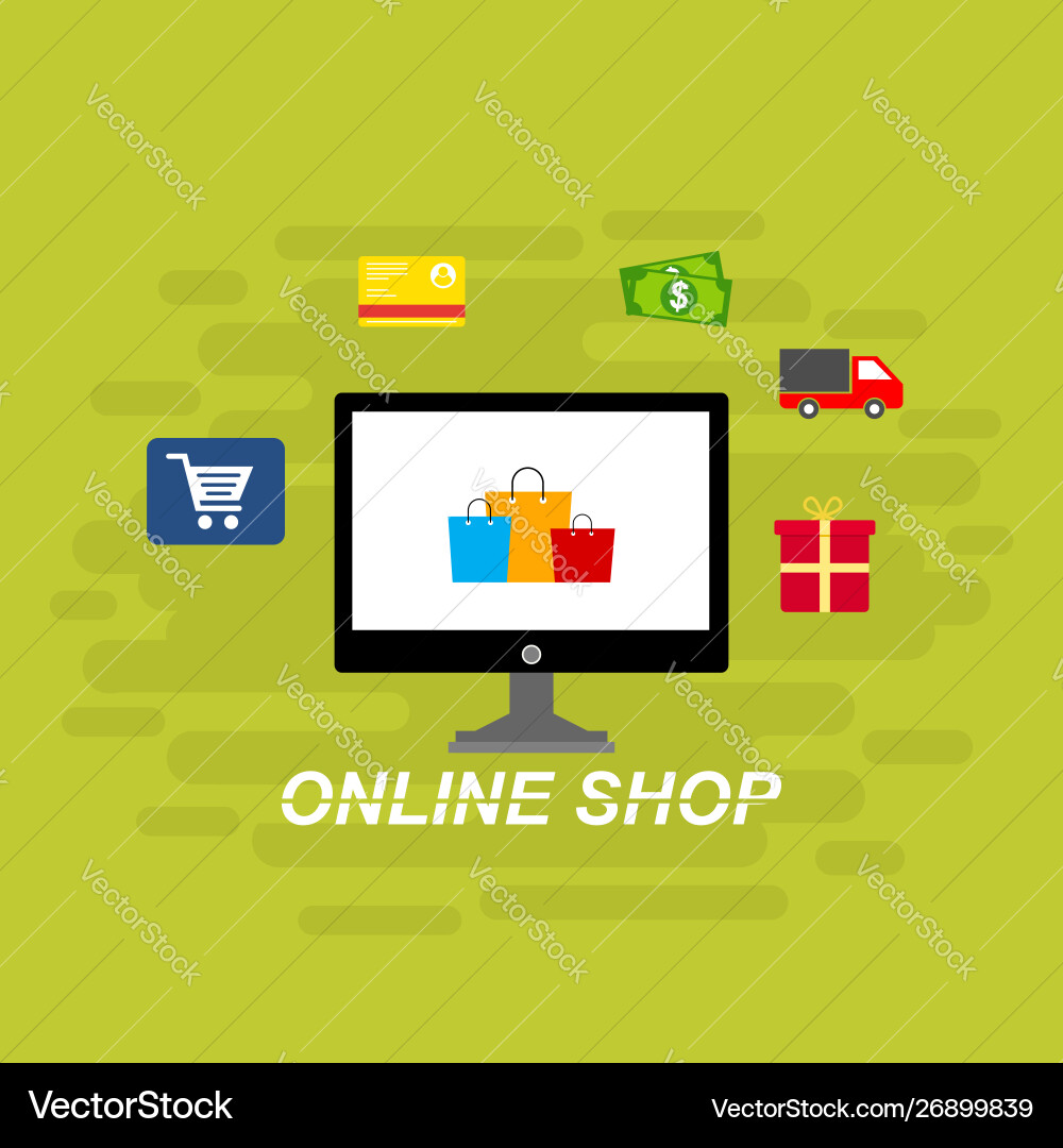 Modern flat design people and business concept Vector Image