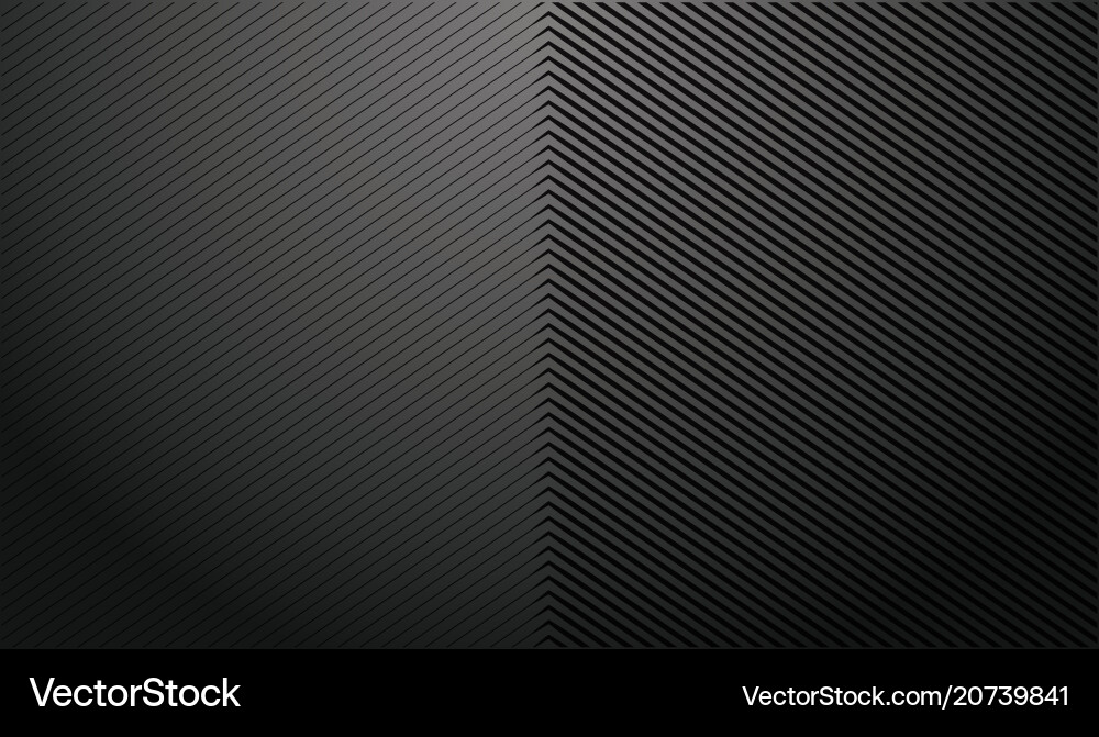 Gradient dark background with diagonal stripes Gradient dark background with diagonal stripes Vector Image