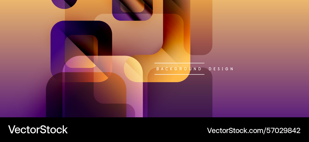 Abstract geometric shapes overlap creating Abstract geometric shapes overlap creating Vector Image