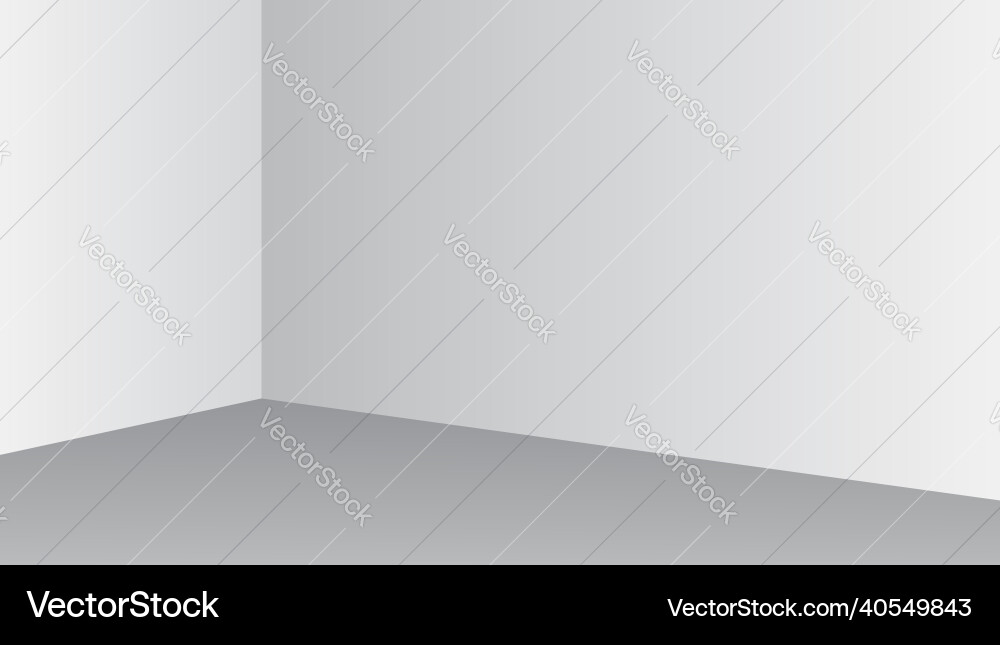 Empty Studio Background vector image