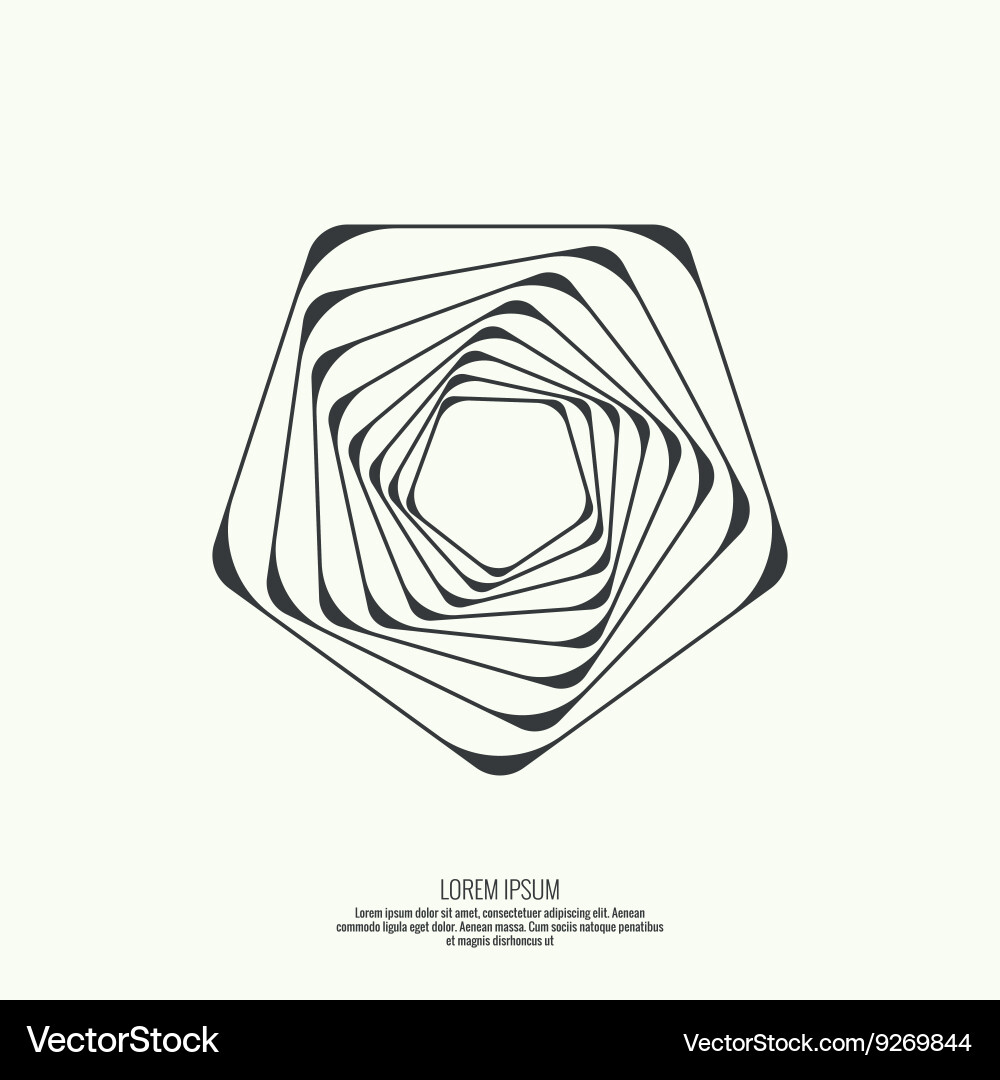 Geometric Abstract Background Vector Image