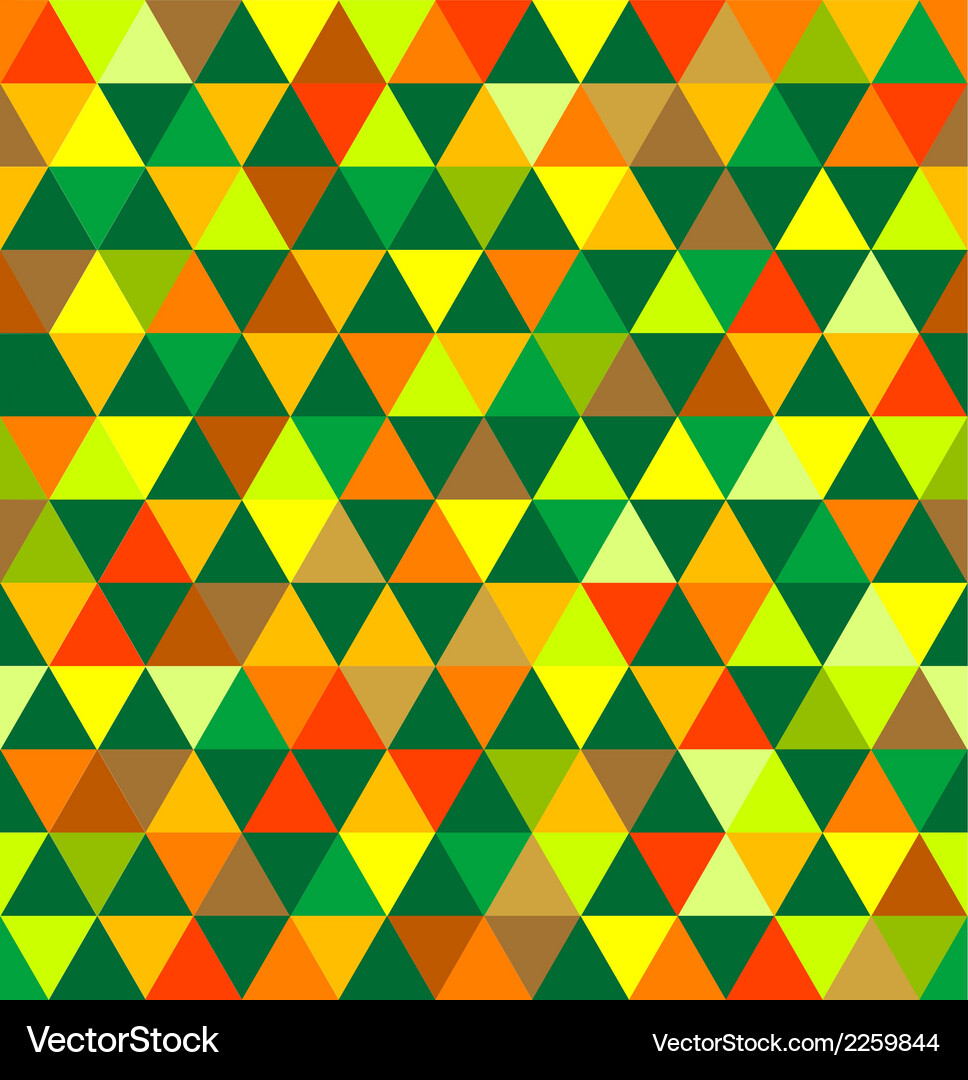 Triangle pattern Vector Image