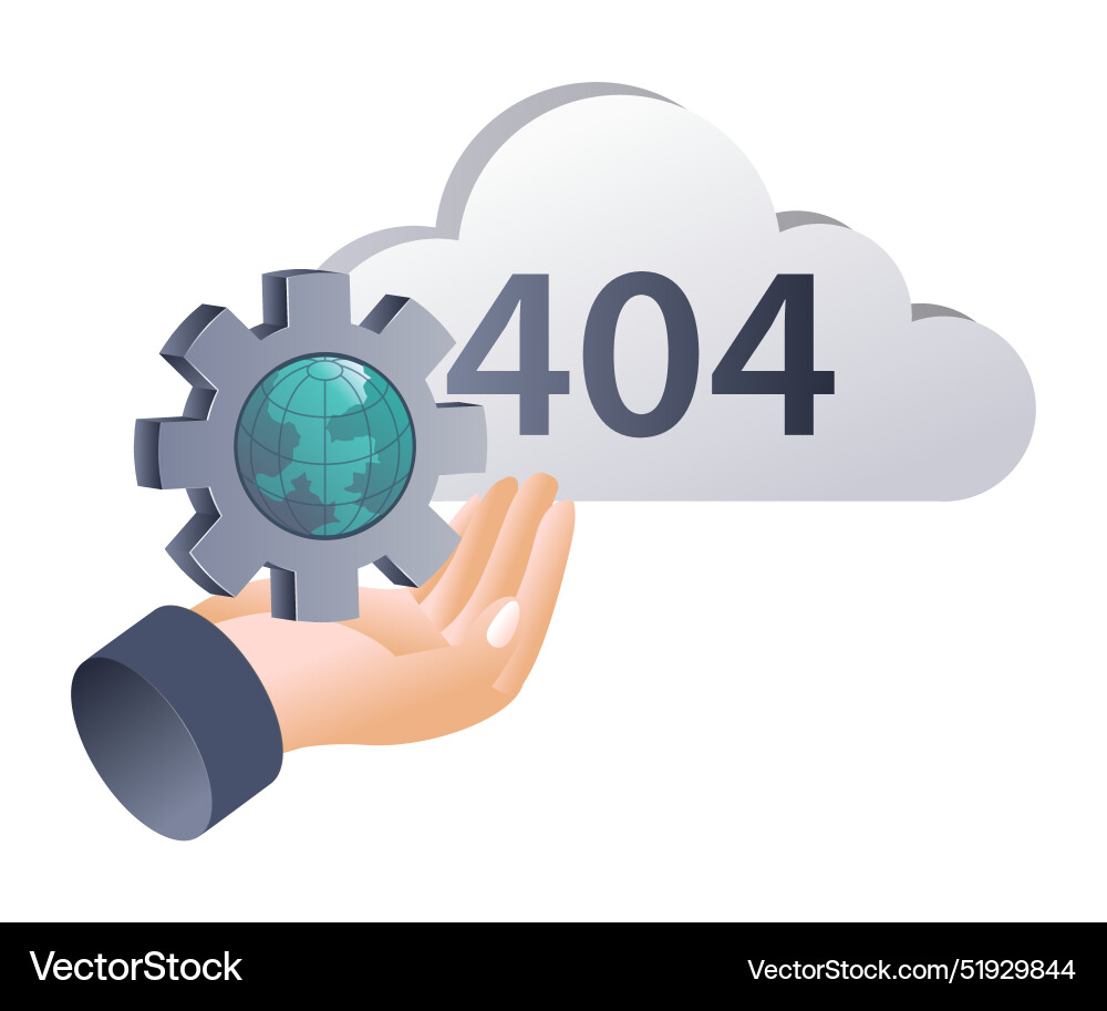 Understanding the impact of error code 404 Understanding the impact of error code 404 vector image