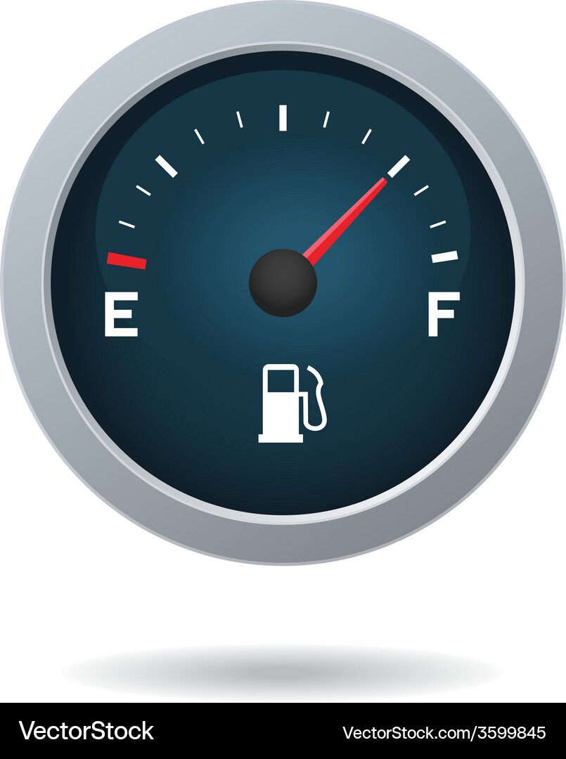 Fuel Gauge Icon (3599845) – Royalty-Free Vector | VectorStock, image size:805x1080