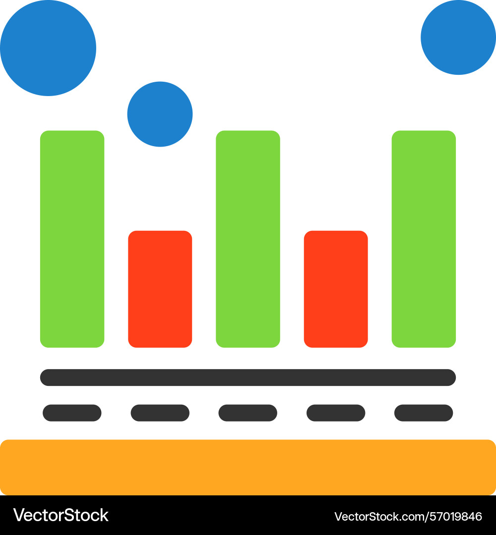 Attribution modeling flat style icon design Vector Image