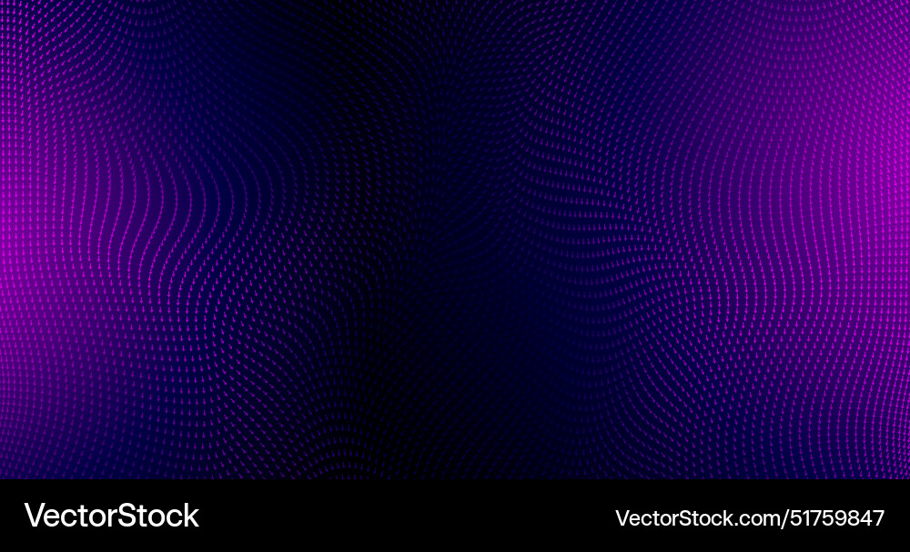 Abstract image of wavy lines and particles Abstract image of wavy lines and particles vector image