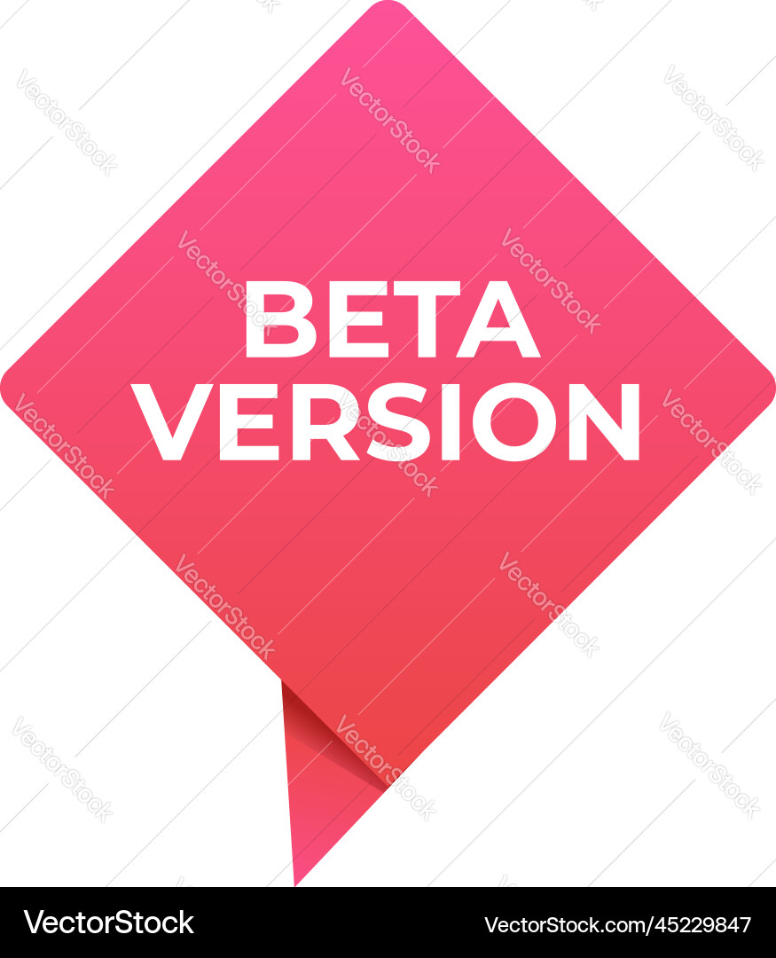 Upgrade beta version icon cartoon computer Upgrade beta version icon cartoon computer vector image