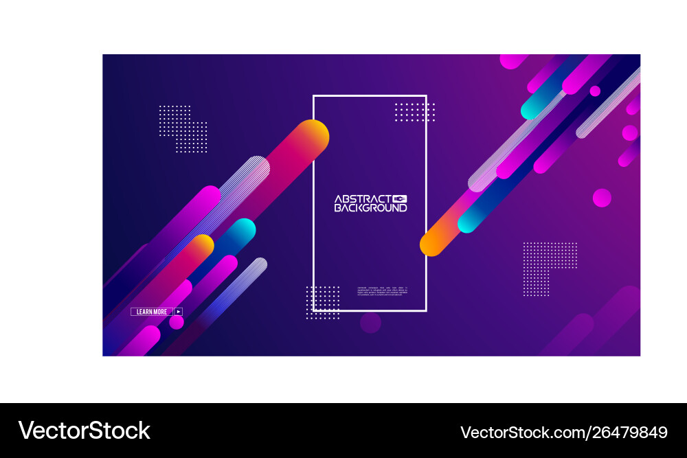 Geometric background flat layout template Geometric background flat layout template Vector Image