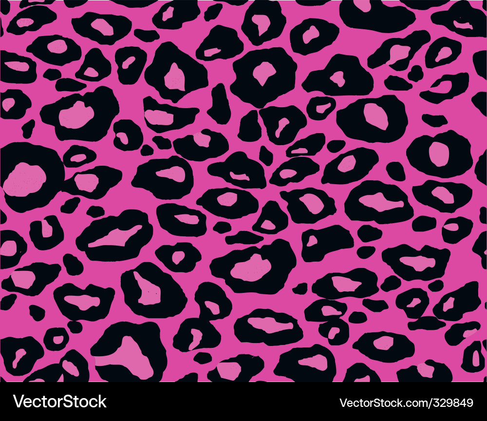 Leopard Spot Repeat Vector Image