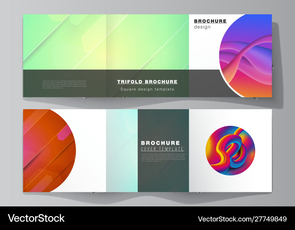 Minimal editable layout square format Minimal editable layout square format vector image
