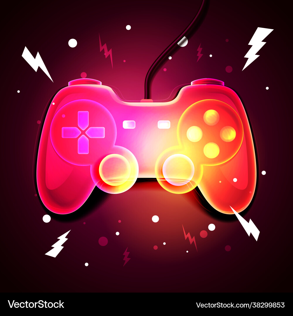 Controller Neon Vector Images (over 16,000)