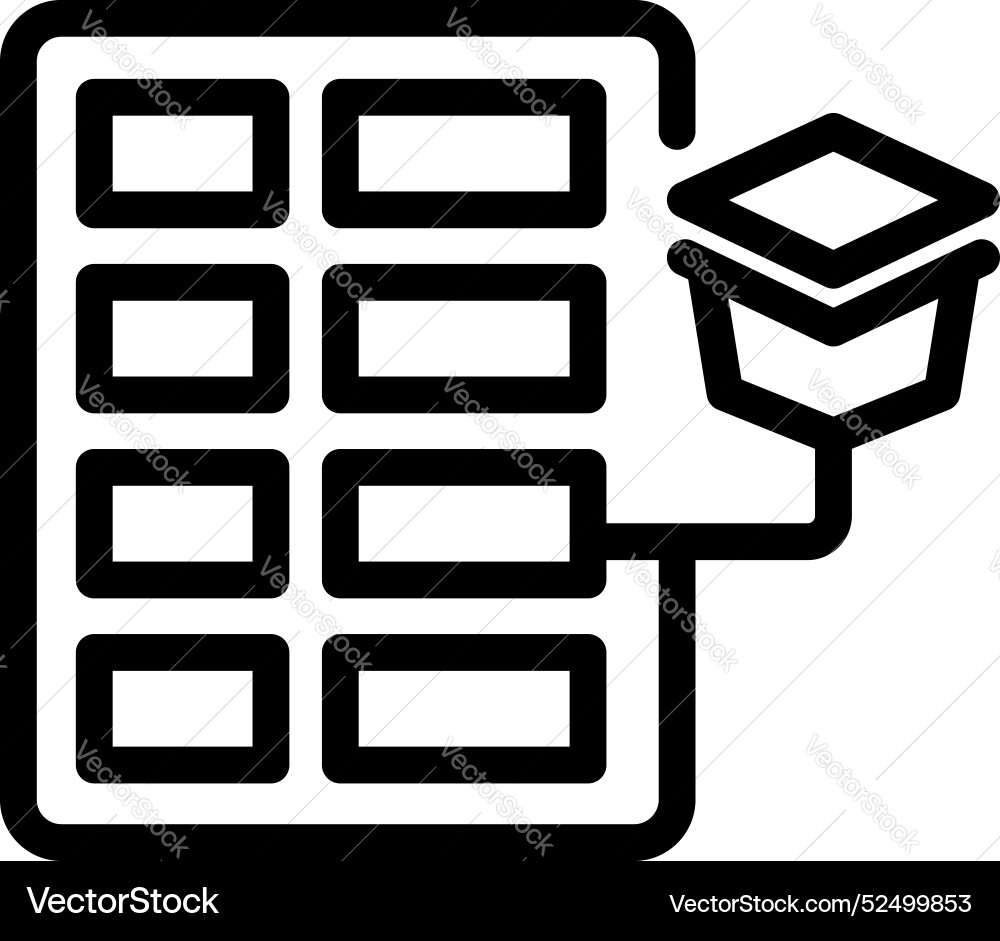Server is allocating resources to a storage unit Vector Image