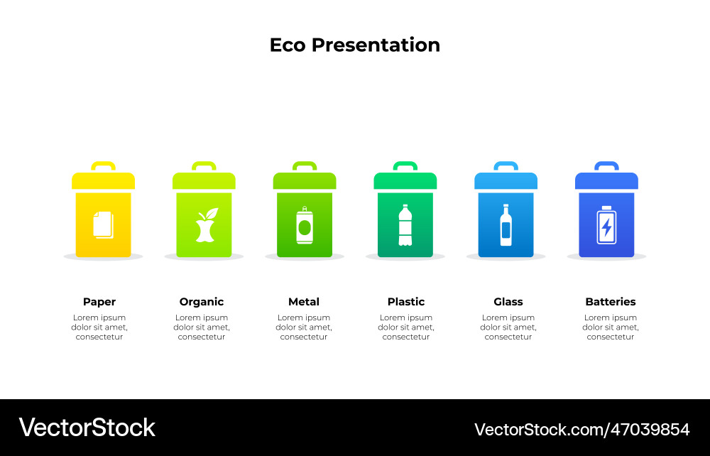 Sorting garbage ecology and recycle concept Sorting garbage ecology and recycle concept vector image