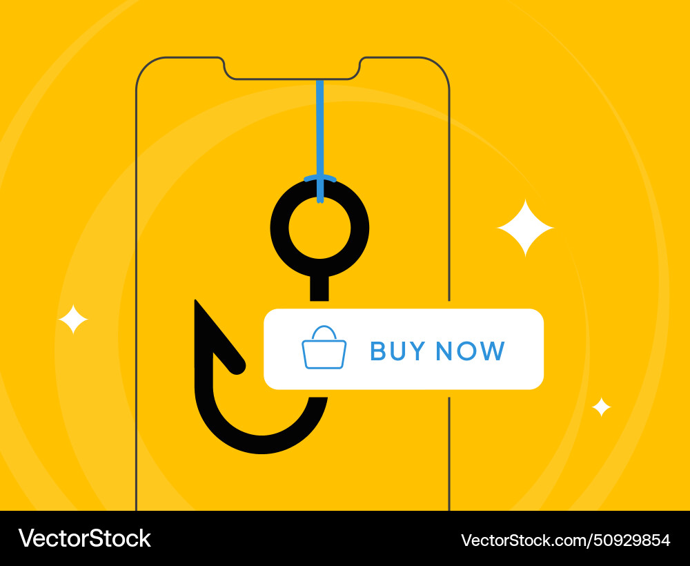 Trigger marketing automated vector image