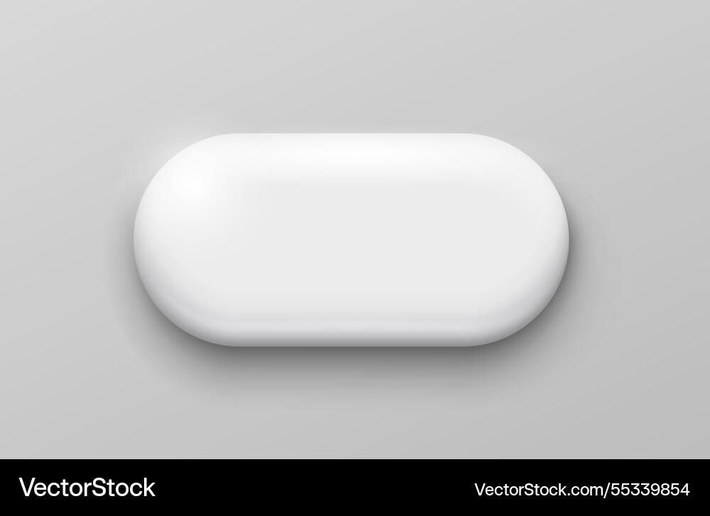 White frame label event bar button grey Vector Image