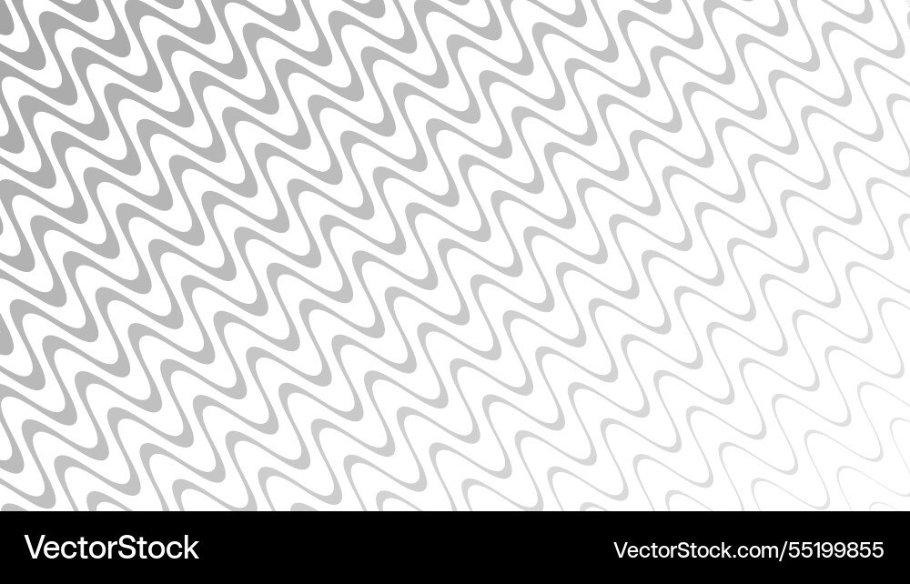 Grey wave pattern abstract background Vector Image
