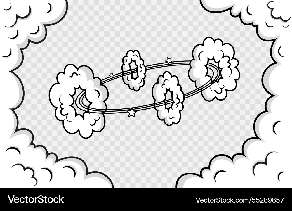 Comic Hintergrund mit Wolken im Pop Art Stil Comic Hintergrund mit Wolken im Pop Art Stil vektorbild