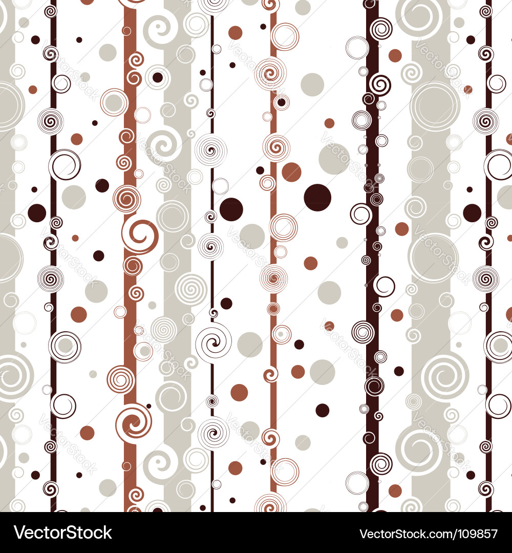 Scroll Pattern Background vector image