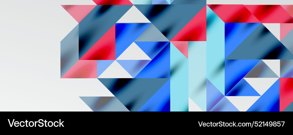Tech minimal overlapping triangle shapes elements Tech minimal overlapping triangle shapes elements Vector Image