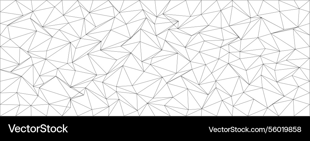Abstract geometric chaos pattern with intersecting vector image