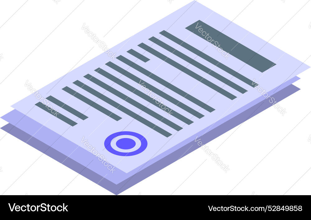 Stack of documents is getting stamped representing Stack of documents is getting stamped representing vector image