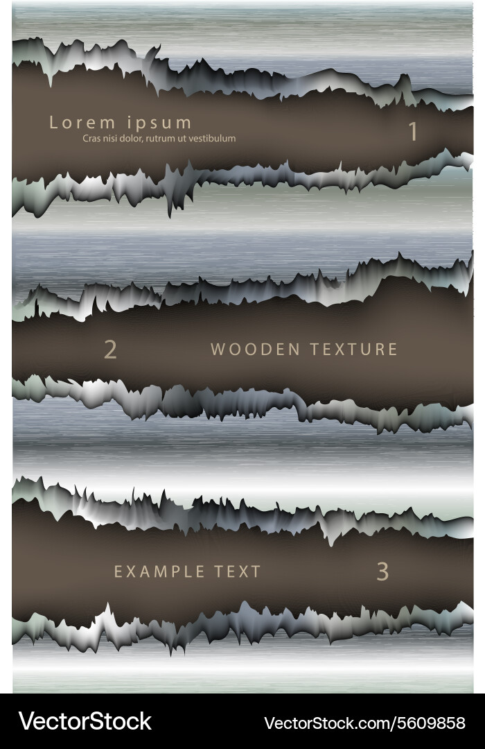 Template for the text from metall background Vector Image
