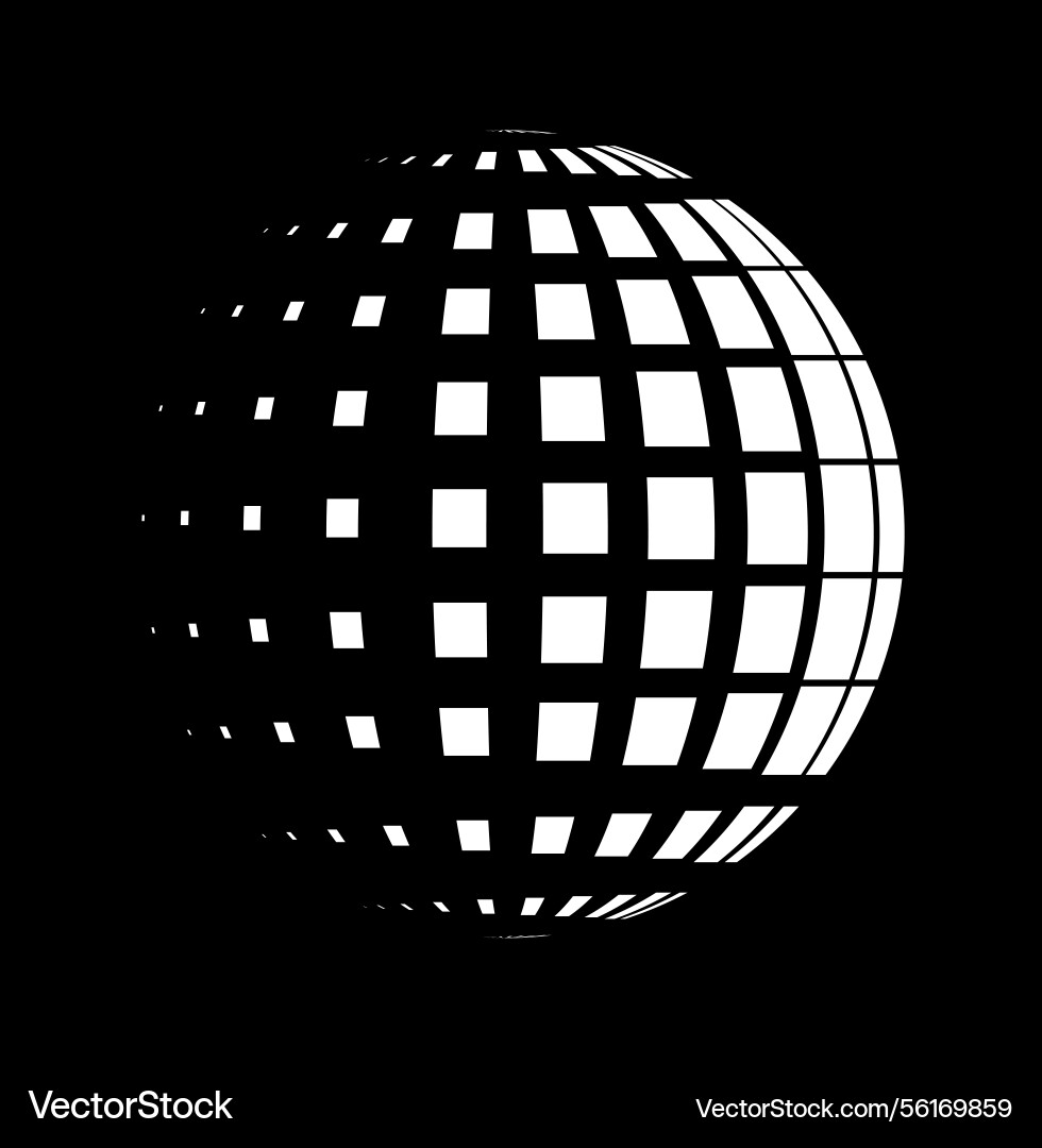 Abstract globe grid sphere shape design Abstract globe grid sphere shape design vector image