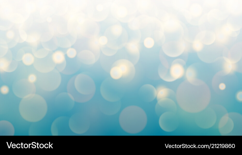 Abstract Bokeh Lights Background vector image