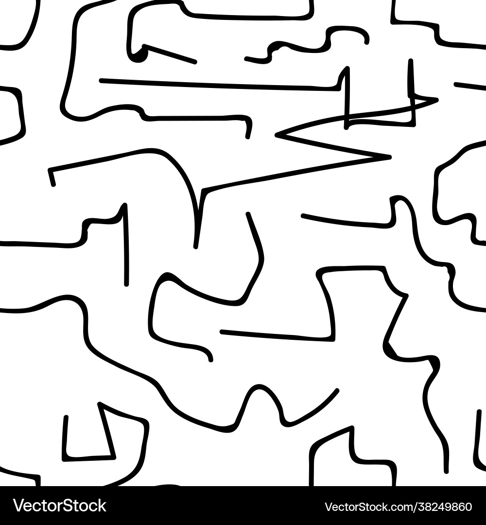 Abstract geometric print lines seamless pattern Abstract geometric print lines seamless pattern vector image