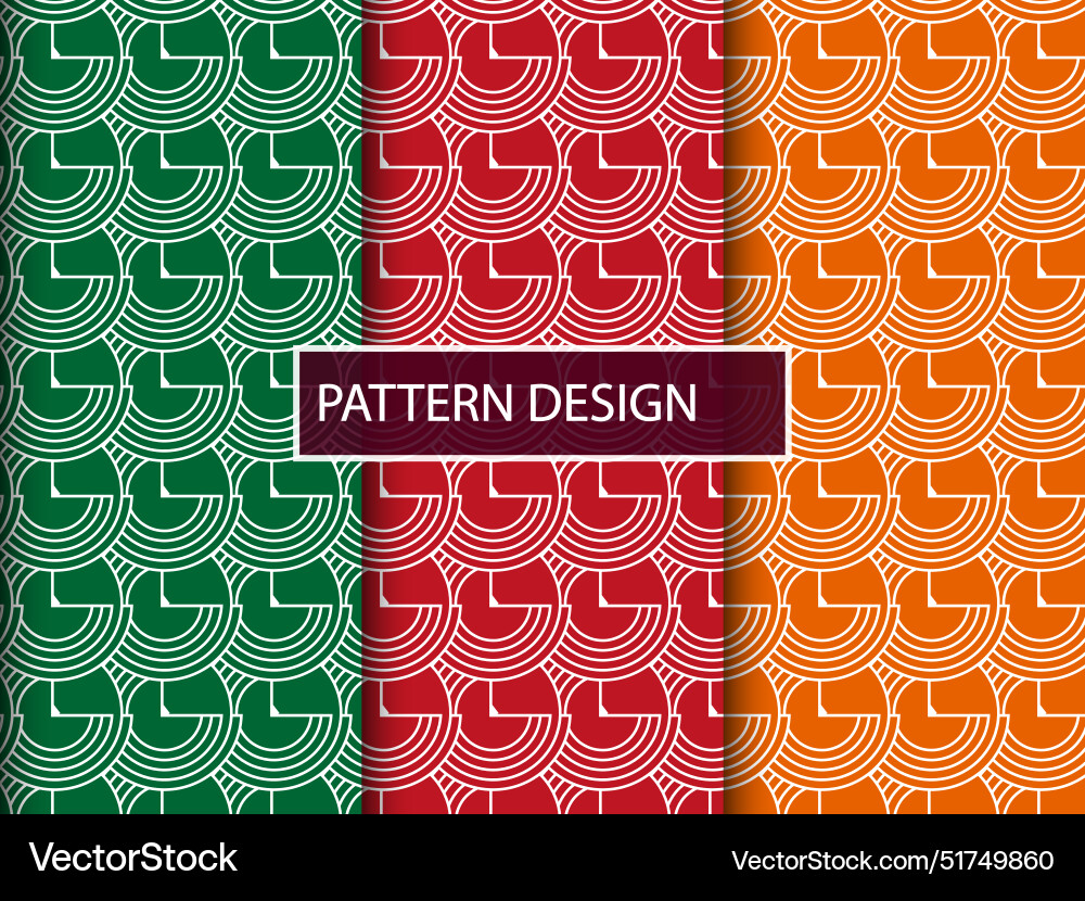 Geometric pattern design Vector Image