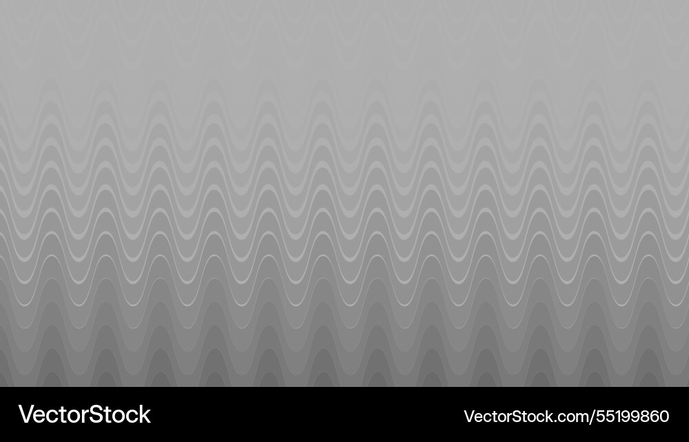 Grey wave pattern abstract background Vector Image