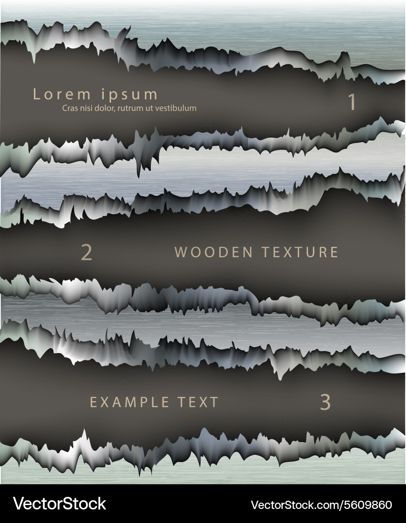 Template for the text from metall background Vector Image